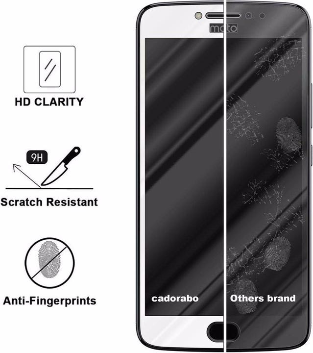 Produktbild Cadorabo Vollbild Displayschutzglas (1 Stück, Motorola Moto E4)