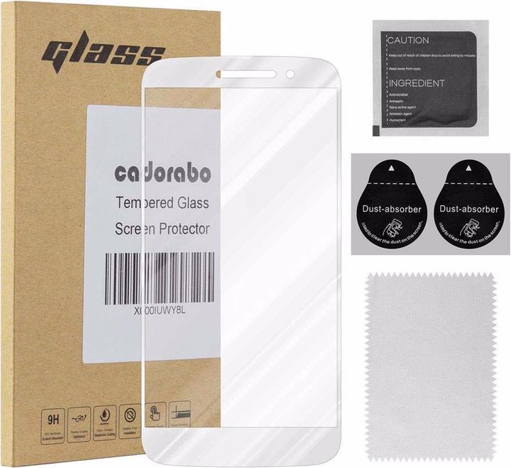 Produktbild Cadorabo Vollbild Displayschutzglas (1 Stück, Motorola Moto M)