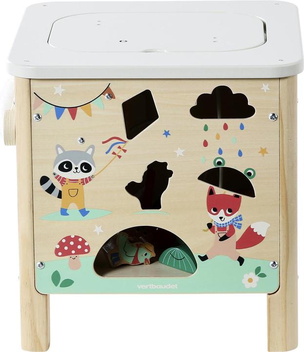 Image du produit Vertbaudet Cubes d'activités pour bébés en bois FSC
