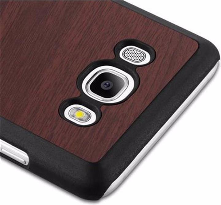 Actual product image Cadorabo Hard Cover Woody Cover (Samsung Galaxy J5 (2016))