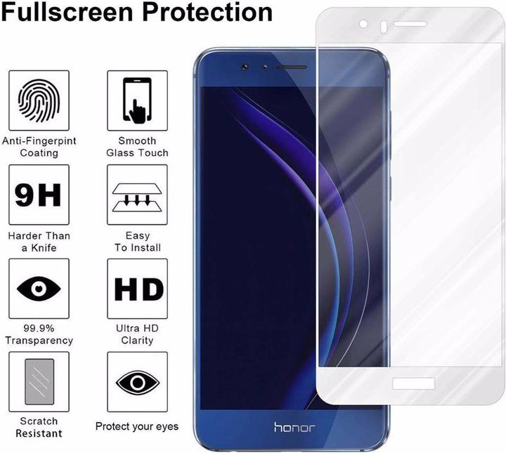 Actual product image Cadorabo Full screen display protection glass (1 Piece, Fee 8 Premium)