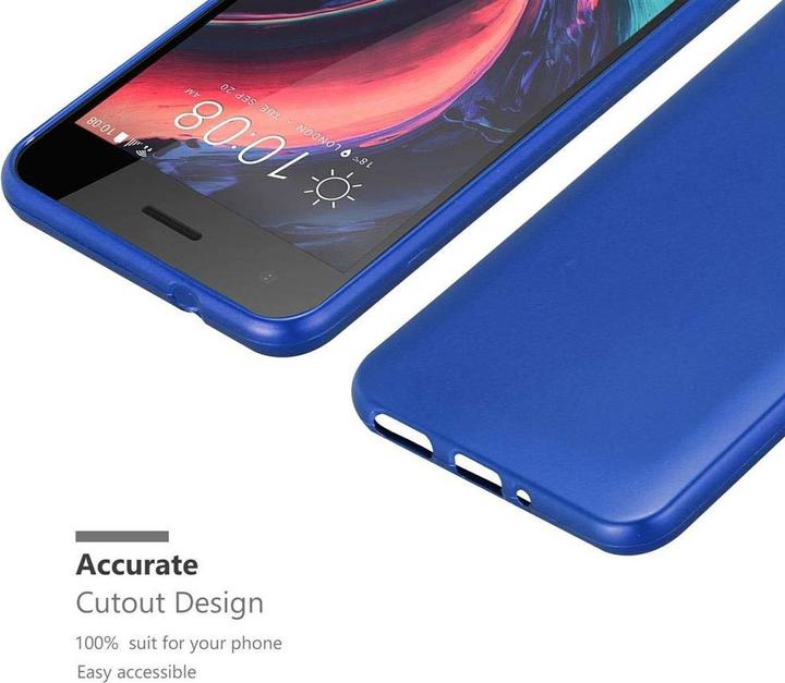 Productafbeelding Cadorabo TPU matte metalen hoes (HTC Desire 10 Pro)