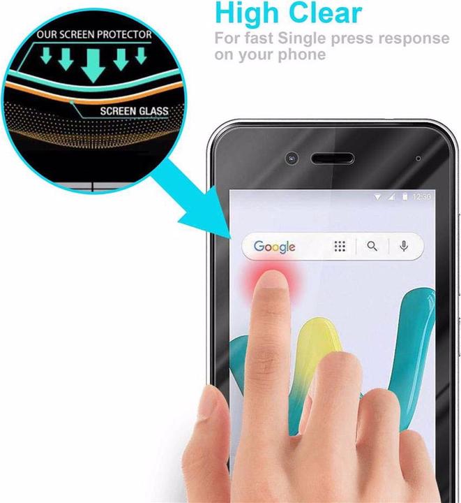 Productafbeelding Cadorabo Glas ter bescherming van het scherm (1 Stuk, Wiko Sunny 3 mini)