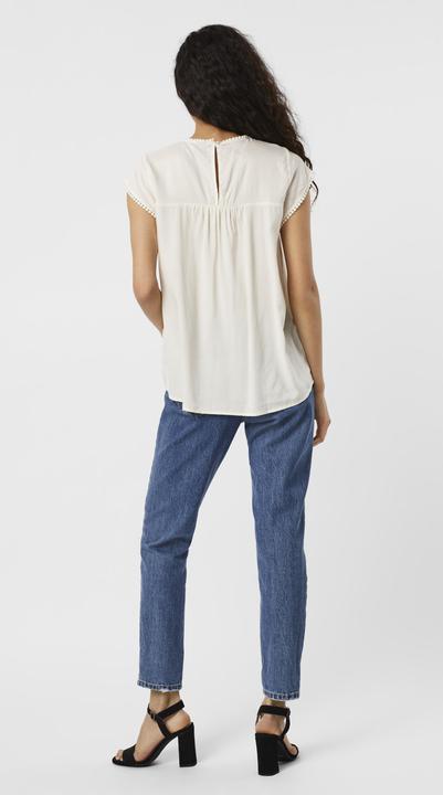 Produktbild Vero Moda Spitze Oberteil mit kurzen Ärmeln (L)