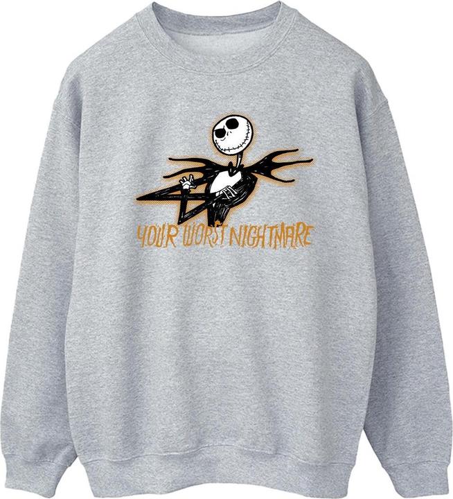 Image du produit The Nightmare Before Christmas - Sweat YOUR WORST NIGHTMARE - Homme (XL)