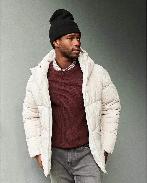 Actual product image La Redoute Collections Knitted jumper with pearl pattern (S)