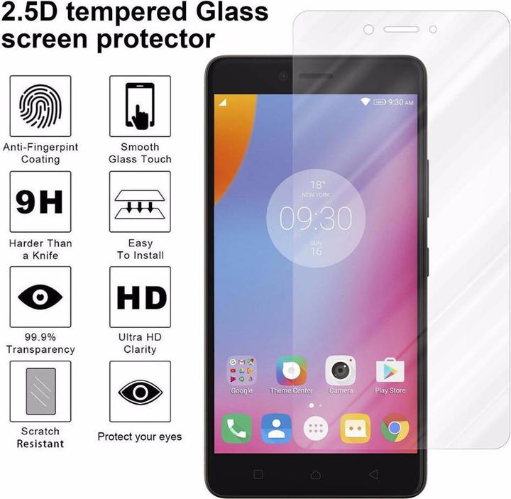 Image du produit Cadorabo Verre de protection d'écran (1 pièce(s), Lenovo K6 Note)