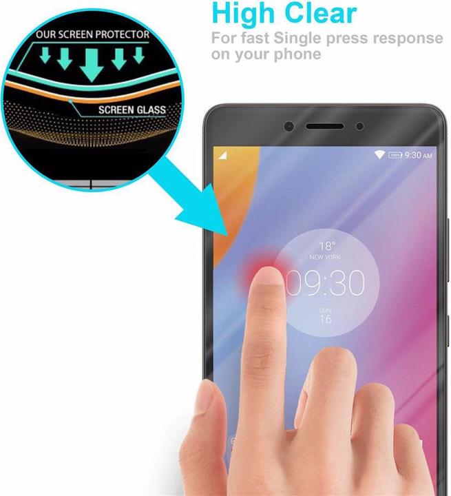 Image du produit Cadorabo Verre de protection d'écran (1 pièce(s), Lenovo K6 Note)