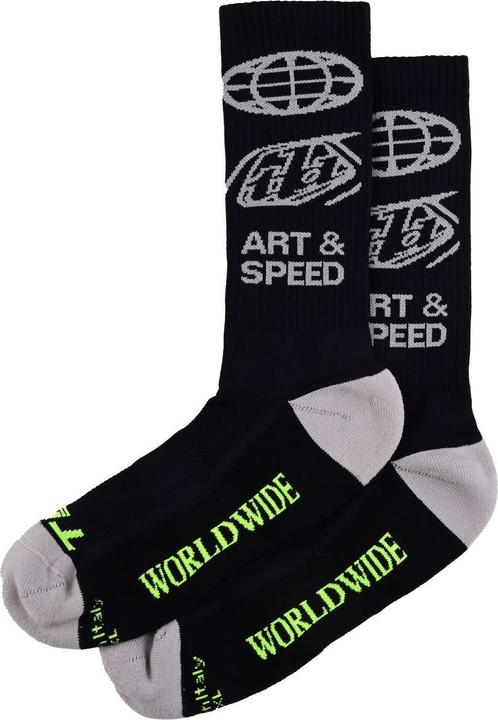 Immagine prodotto Troy Lee Designs Mens Performance Socks, Worldwide, black, L/XL (L/XL)