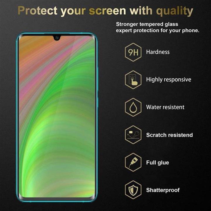 Actual product image Cadorabo Display protection glass (1 Piece, Xiaomi Mi Note 10, Xiaomi Redmi Note 10S)