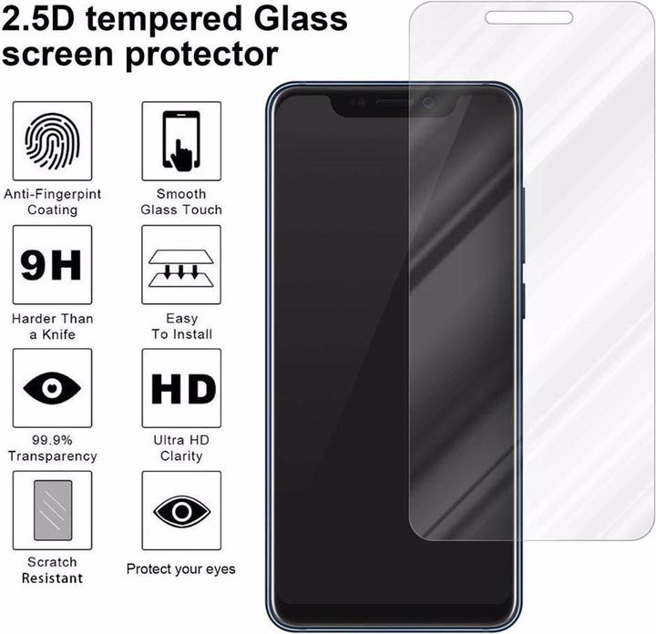 Actual product image Cadorabo Display protection glass (1 Piece, ZTE Axon 9 Pro)