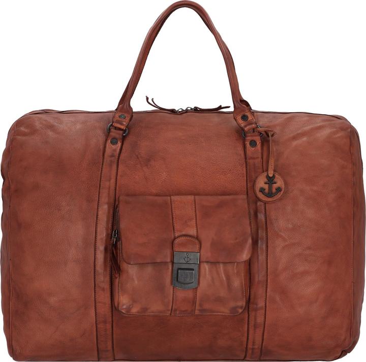 Harbour 2nd Cool Casual Big Boy Weekender Reisetasche Leder 65 cm (51 l)