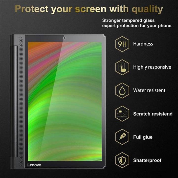 Actual product image Cadorabo Display protection glass (1 Piece, Yoga Tab 3 Plus)