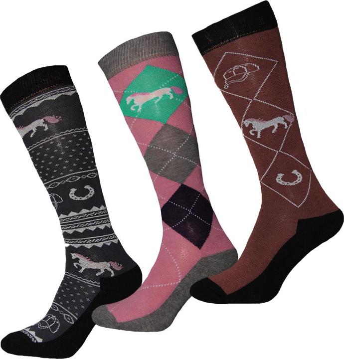 Simply Essentials Womens/Ladies Equestrian Boot Socks (Pack Of 3) (3er Pack, 37 - 40.5)