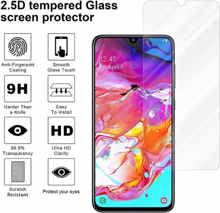 Produktbild Cadorabo Displayschutzglas (1 Stück, Samsung Galaxy A70, Samsung Galaxy A70S)