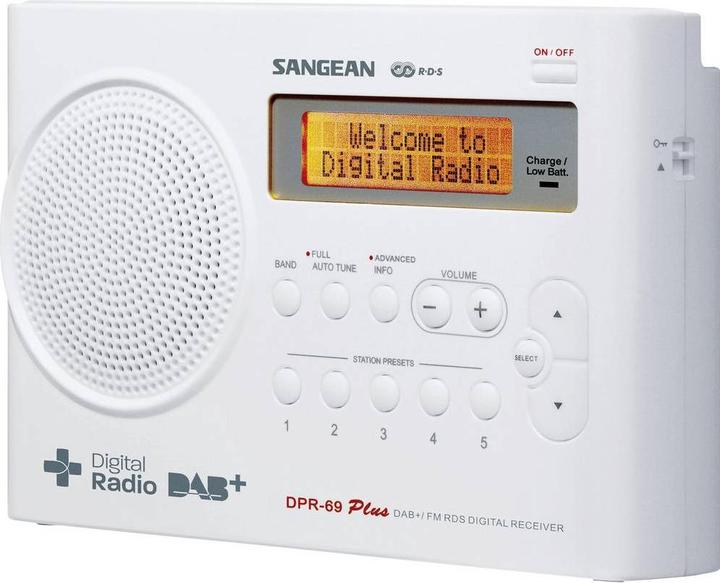 Actual product image Sangean Dpr-69+ (DAB+, FM)