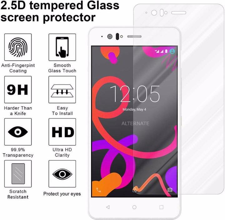 Image du produit Cadorabo verre de protection de l'écran (1 pièce(s), BQ Aquaris M5)