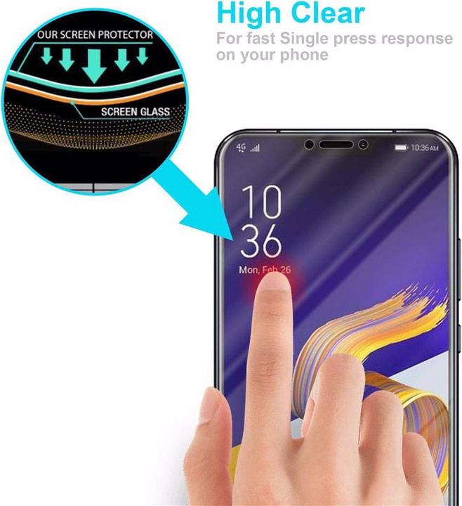 Image du produit Cadorabo verre de protection de l'écran (1 pièce(s), Asus Zenfone 5Z)