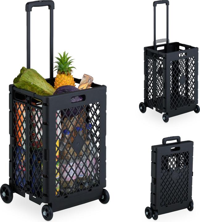 Produktbild Relaxdays Einkaufstrolley
