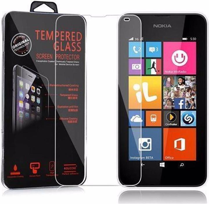 Actual product image Cadorabo display protection glass (1 Piece, Nokia Lumia 532)