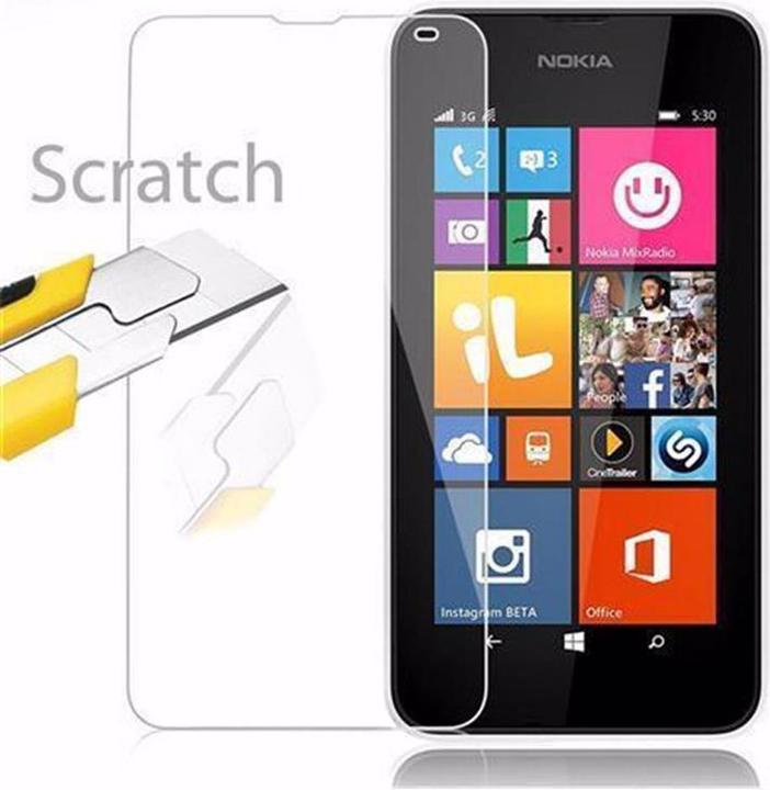 Actual product image Cadorabo display protection glass (1 Piece, Nokia Lumia 532)