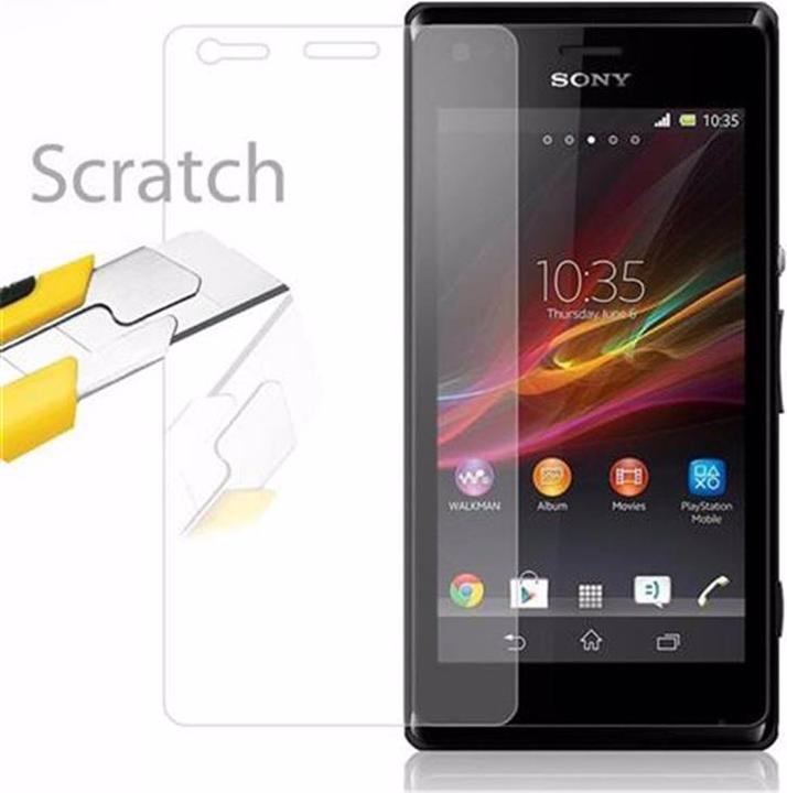 Actual product image Cadorabo display protection glass (1 Piece, Sony Xperia M)
