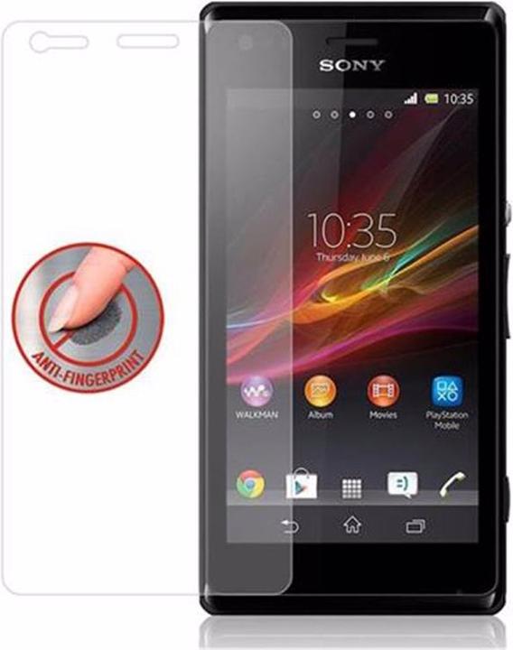 Actual product image Cadorabo display protection glass (1 Piece, Sony Xperia M)