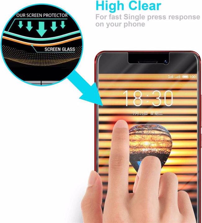 Image du produit Cadorabo verre de protection de l'écran (1 pièce(s), Meizu Pro 7)