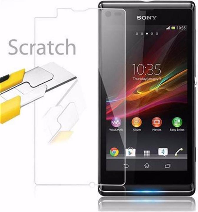 Image du produit Cadorabo verre de protection de l'écran (1 pièce(s), Sony Xperia L)