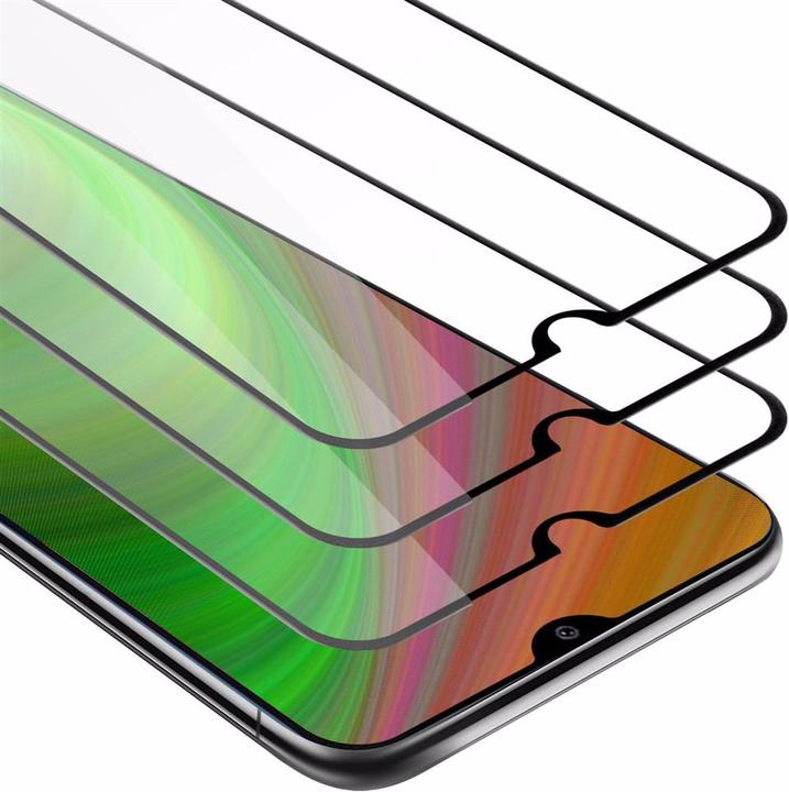 Actual product image Cadorabo Full screen display protection glass (3 Piece, Samsung Galaxy A20e)