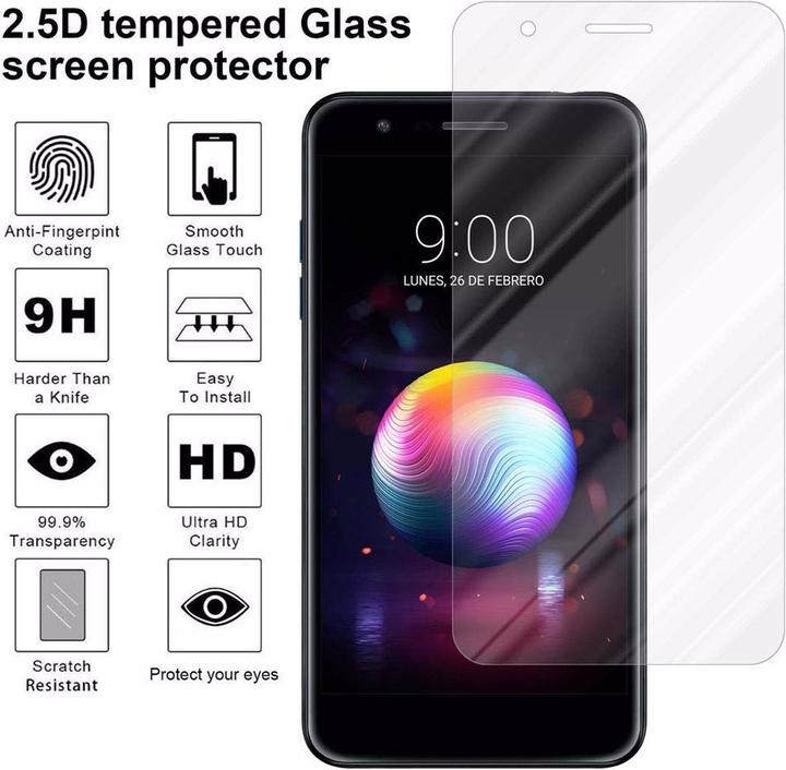 Image du produit Cadorabo verre de protection de l'écran (1 pièce(s), LG K10 2018, K11, LG K11 Plus)