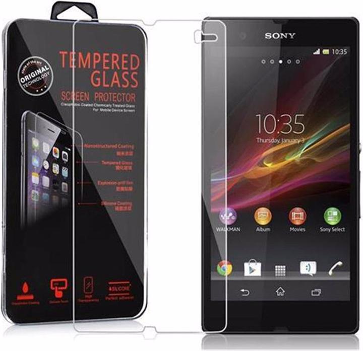 Actual product image Cadorabo display protection glass (1 Piece, Sony Xperia Z)