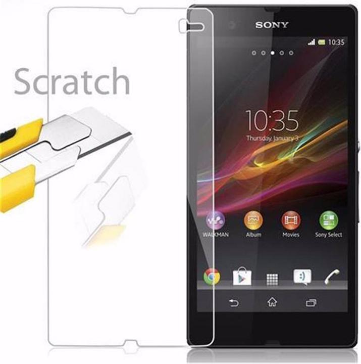 Actual product image Cadorabo display protection glass (1 Piece, Sony Xperia Z)