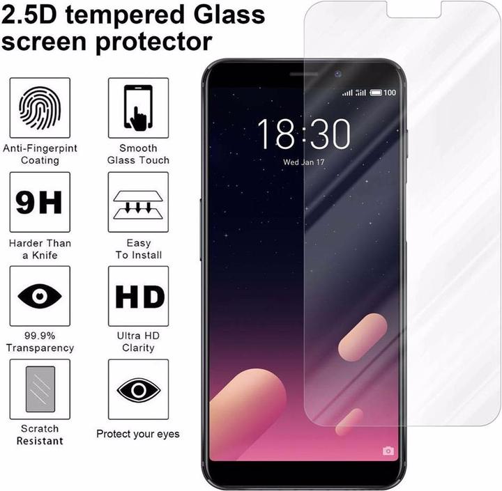 Image du produit Cadorabo verre de protection de l'écran (1 pièce(s), Meizu M6s)