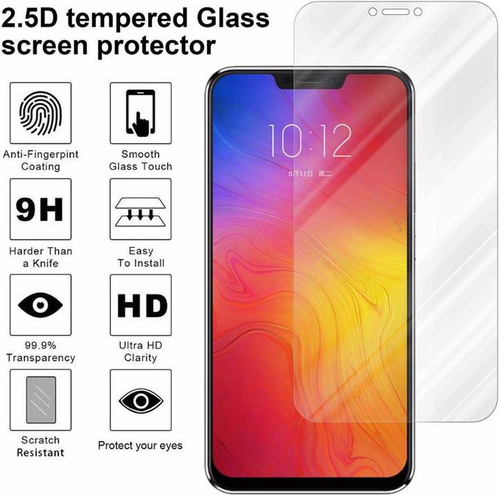 Actual product image Cadorabo display protection glass (1 Piece, Lenovo Z5)