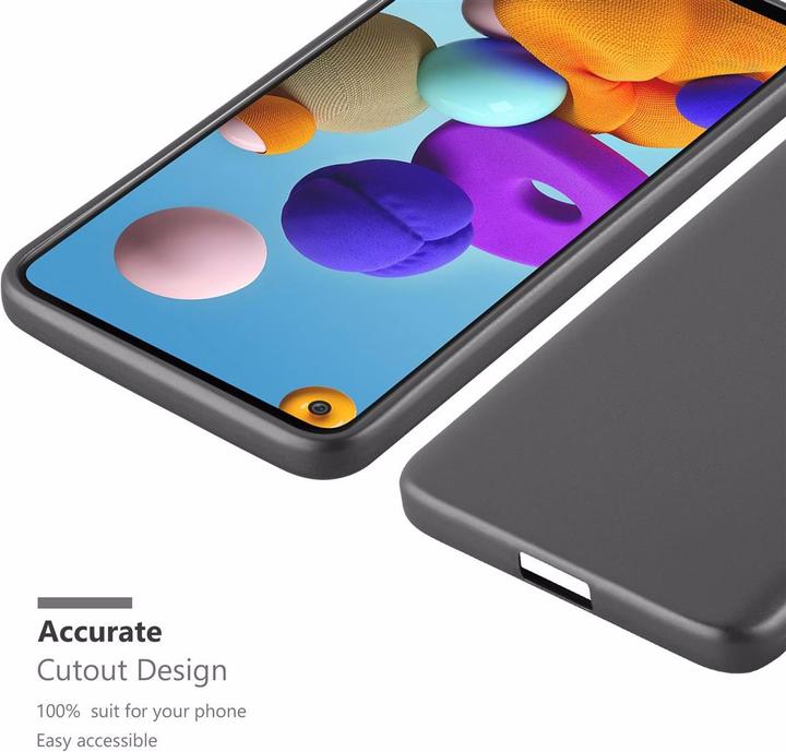 Image du produit Cadorabo Couverture métallique mate TPU (Samsung Galaxy A21s)