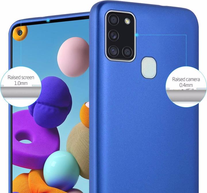 Produktbild Cadorabo TPU Matt Metallic Cover (Samsung Galaxy A21s)