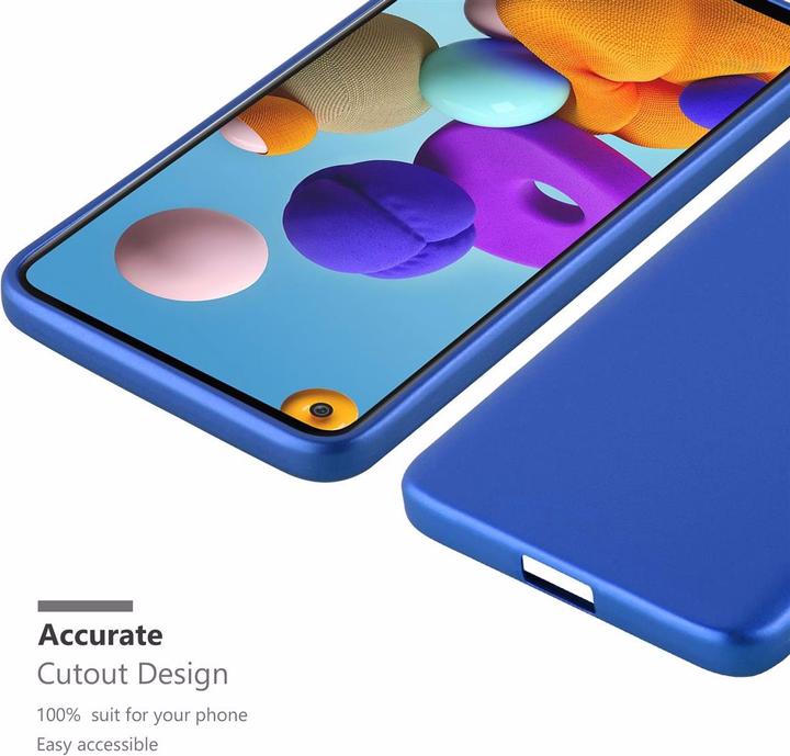 Produktbild Cadorabo TPU Matt Metallic Cover (Samsung Galaxy A21s)
