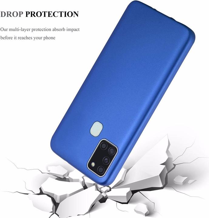 Produktbild Cadorabo TPU Matt Metallic Cover (Samsung Galaxy A21s)