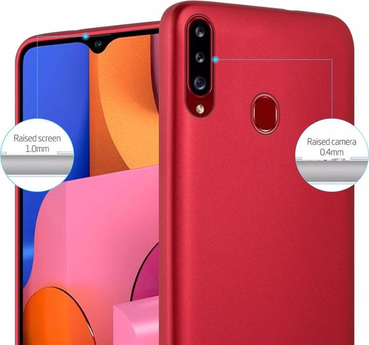 Immagine prodotto Cadorabo Copertura metallica opaca in TPU (Samsung Galaxy A20s)