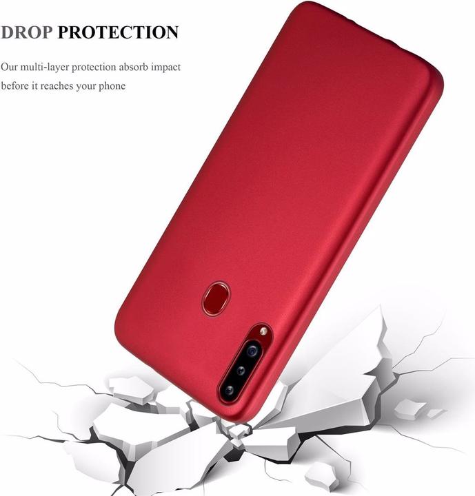 Immagine prodotto Cadorabo Copertura metallica opaca in TPU (Samsung Galaxy A20s)