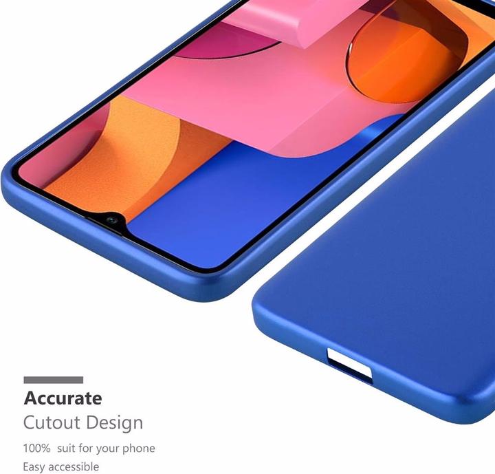 Image du produit Cadorabo Couverture métallique mate TPU (Samsung Galaxy A20s)