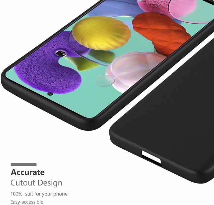 Productafbeelding Cadorabo TPU Matte Metallic hoes (Samsung Galaxy A51 5G)
