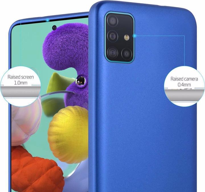 Image du produit Cadorabo Couverture métallique mate TPU (Samsung Galaxy A71 5G)
