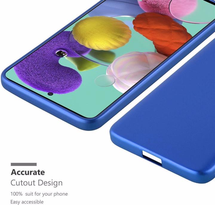 Image du produit Cadorabo Couverture métallique mate TPU (Samsung Galaxy A71 5G)
