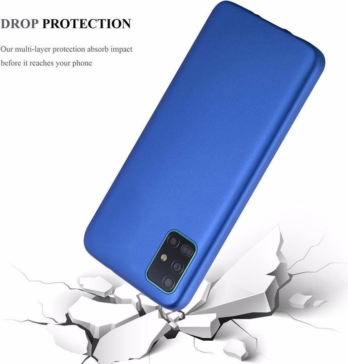 Image du produit Cadorabo Couverture métallique mate TPU (Samsung Galaxy A71 5G)