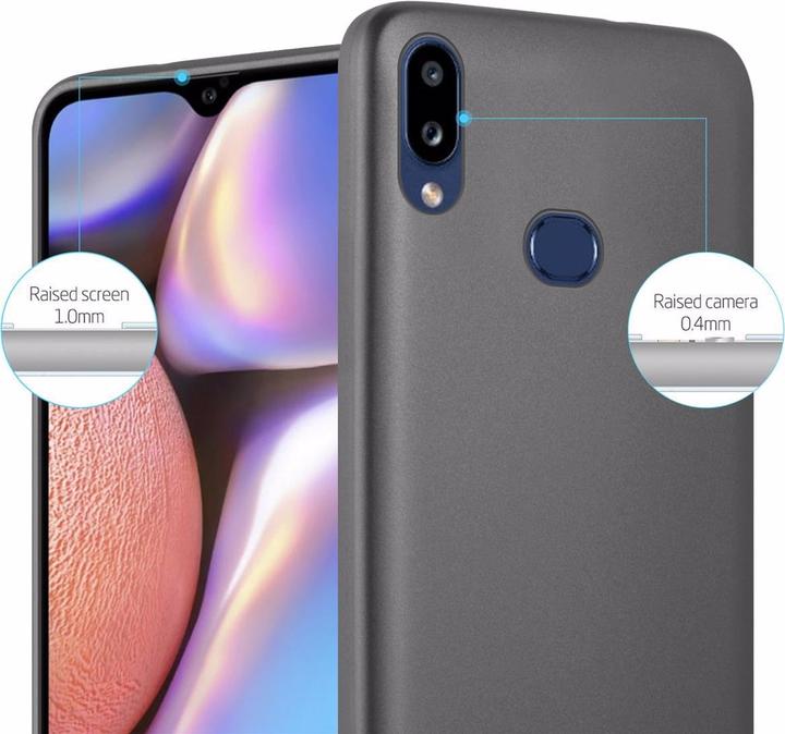Productafbeelding Cadorabo TPU Matte Metallic hoes (Samsung Galaxy A10s, Samsung Galaxy M01s)