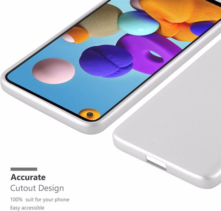 Actual product image Cadorabo TPU Matt Metallic Cover (Samsung Galaxy A21s)