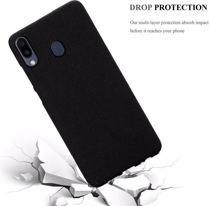 Actual product image Cadorabo TPU Frosted Cover (Samsung Galaxy M20)