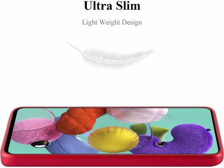 Productafbeelding Cadorabo TPU Matte Metallic hoes (Samsung Galaxy A71)